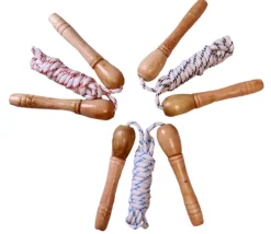 Corde à sauter bois - jouet enfant