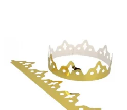 Couronne cartonnée or pour vainqueur