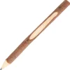Crayon écorce branche de bois avec encoche - 17 cm