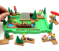 Crazy Campers - jeu casse tête évolutif avec pentamino camping