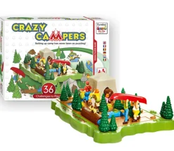 Crazy Campers - jeu casse tête évolutif avec pentamino camping