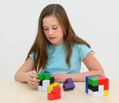 Cube SOMA 7 cm composé de cubes 2.3 x 2.3 cm en bois