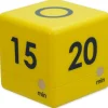 Cube timer électronique - minuteur sablier 10 / 15 / 20 et 30 minutes