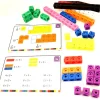 Cubes Math - set activités - 100 cubes + 15 fiches