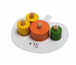 Cueillette des pommes - mikado à pions