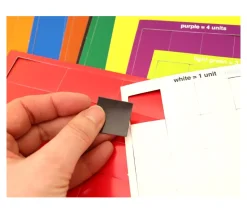 Cuisenaire magnétique - 64 réglettes géantes aimantées