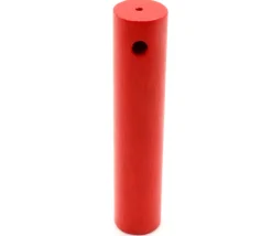 Cylindre long 10 cm diam 2 cm en bois rouge