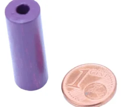 Cylindre 10x30 mm pion de jeu troué à l'unité