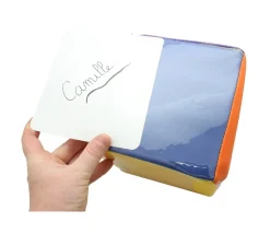 Dé 15 cm avec pochettes sur les faces pour personnalisation