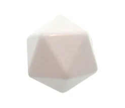 Dé 20 faces neutre géant à personnaliser