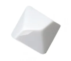 Dé 10 faces neutre géant à personnaliser