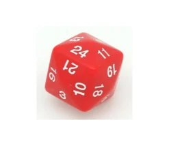 Dé 24 faces opaque D24 de jeu