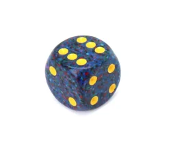 Dé à jouer 16 mm effet granit Speckled - Twilight- Chessex