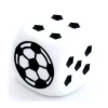 Dé à jouer foot 18 mm pour jeu