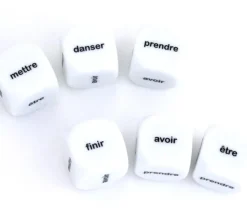 Dé 22 mm verbe avoir être danser finir prendre mettre