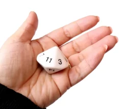 D14 Dé 14 faces de 1 à 14 chiffres 4 cm