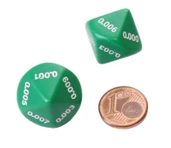 Dé décimal millième 0.001 0.002 0.003 0.004 0.005 0.006 0.007 0.008 0.009