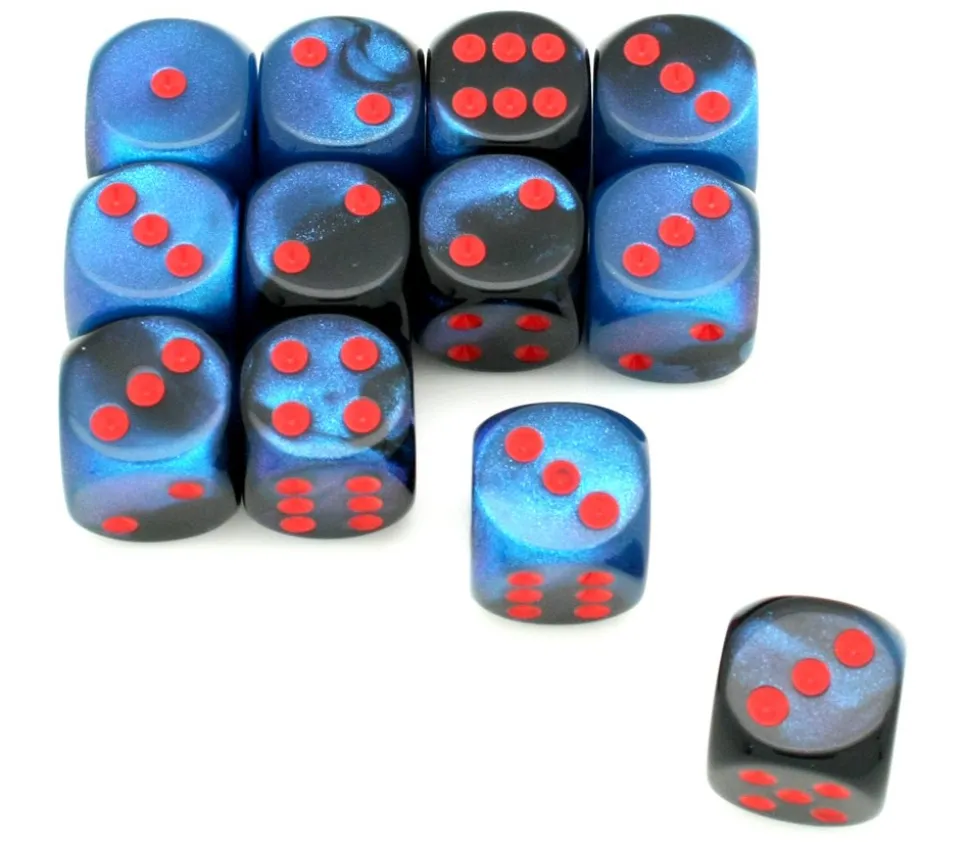 Dé effet noir starlight 16 mm gemini