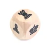 Dé en bois spécial Echecs 16 mm