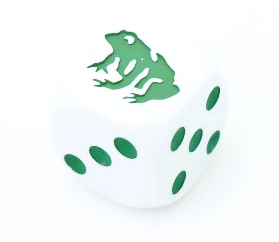 Dé grenouille et 23456 - 16 mm