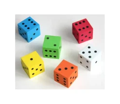 Dé mousse silencieux ultra léger 16 mm (1 couleur au hasard)