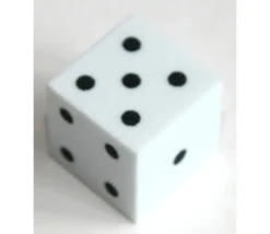 Dé mousse silencieux ultra léger 16 mm (1 couleur au hasard)