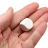 Dé neutre BLANC 16 mm en bois hêtre sans marquage à l'unité