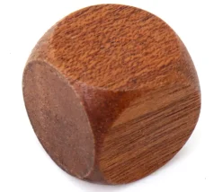 Dé neutre en bois 20 mm en Sipo