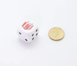 Dé paquet cadeau 2 cm en bois