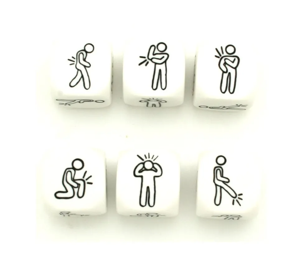 Dé parties du corps dessin position en 22 mm body