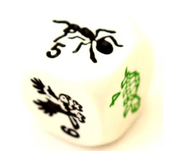 Dé spécial espèces : oiseau, reptile, poisson, batracien, mammifère et insecte