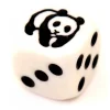 Dé spécial PANDA points de 1 à 5 taille 16 mm