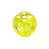 Dé translucide JAUNE 16 mm