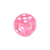 Dé translucide ROSE 16 mm