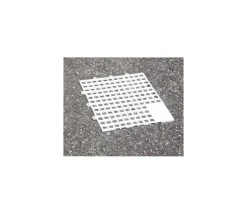 Dalle à l'unité pour Echiquier ou damier jardin case 15,5 cm