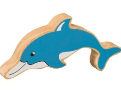 Dauphin en bois 141x 60 x 24 mm