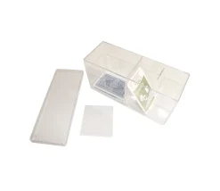 Deck box - Boite 4 compartiments plastique 20 x 9.5 x 7 cm