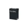 Deck box NOIR- Boite cartes de jeux - plastique 9.5 x 7 x 4.5 cm