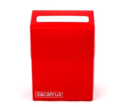 Deck box ROUGE boite pour cartes 9.5 x 7 x 4.5 cm Zacatrus