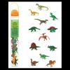 Dinosaure : set 12 figurines avec tube de rangement