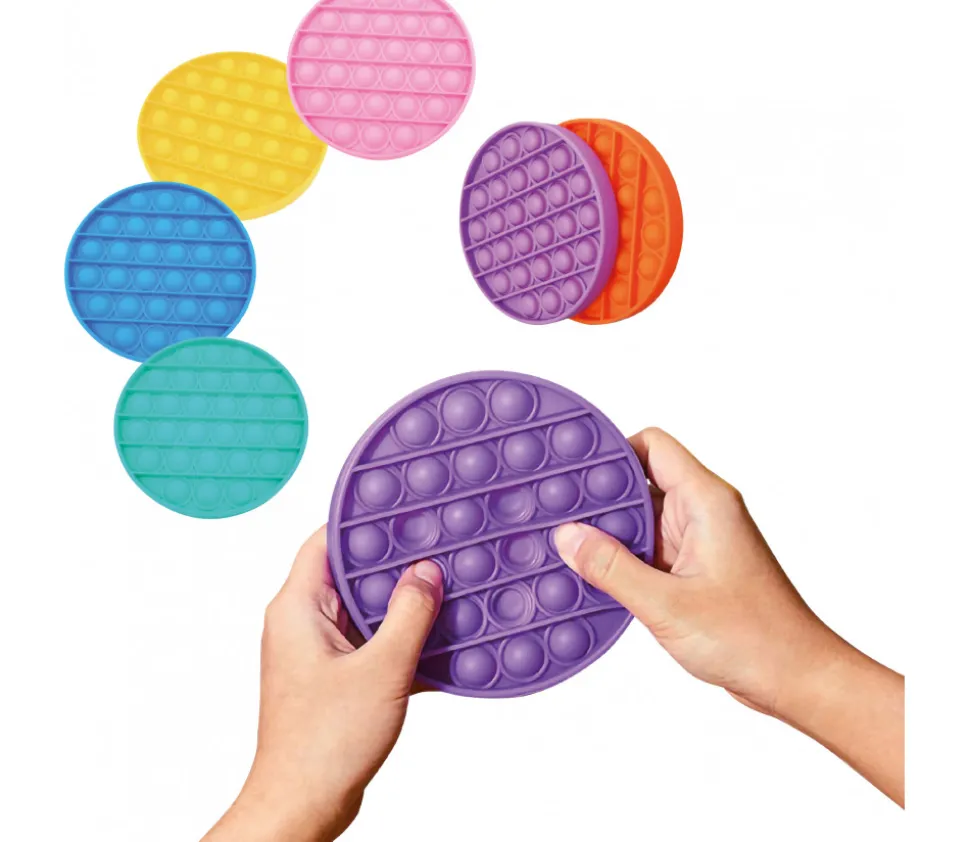 Disque à mini bulles en silicone 12.5 cm