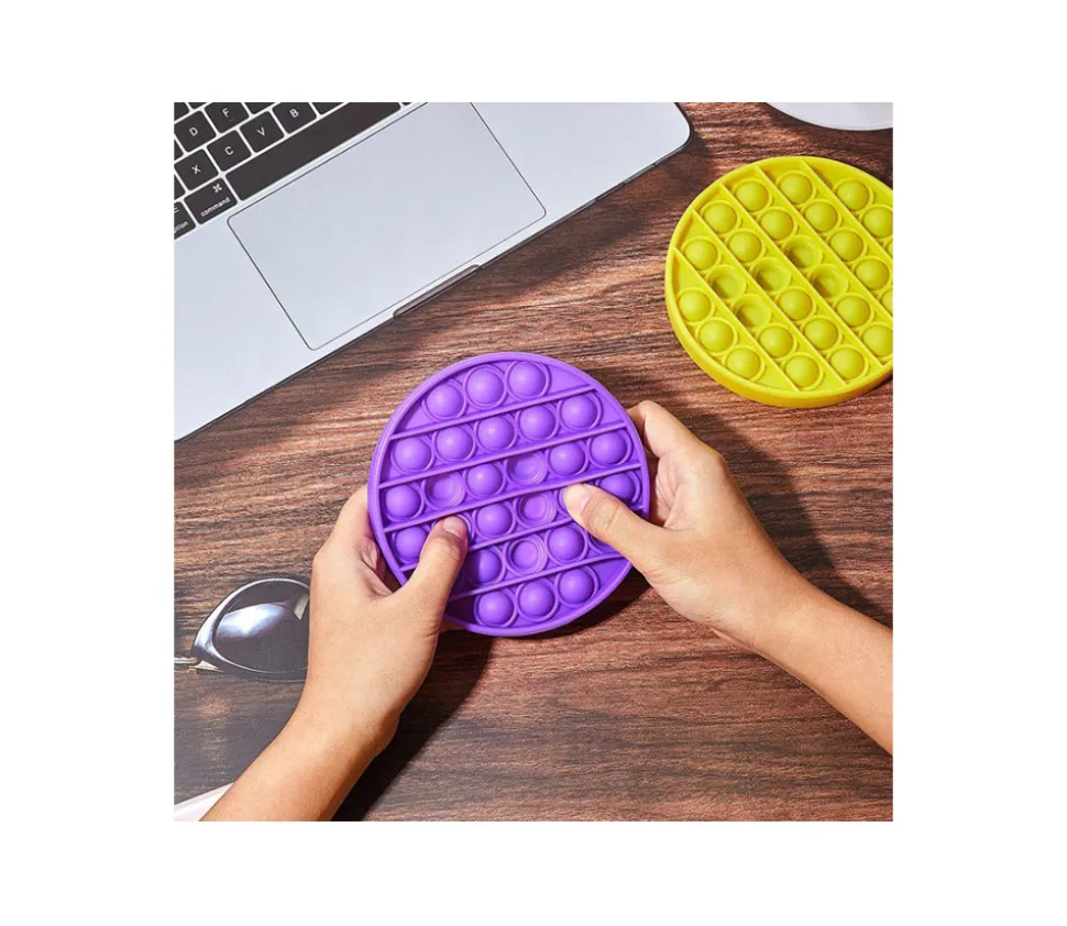 Disque à mini bulles en silicone 12.5 cm