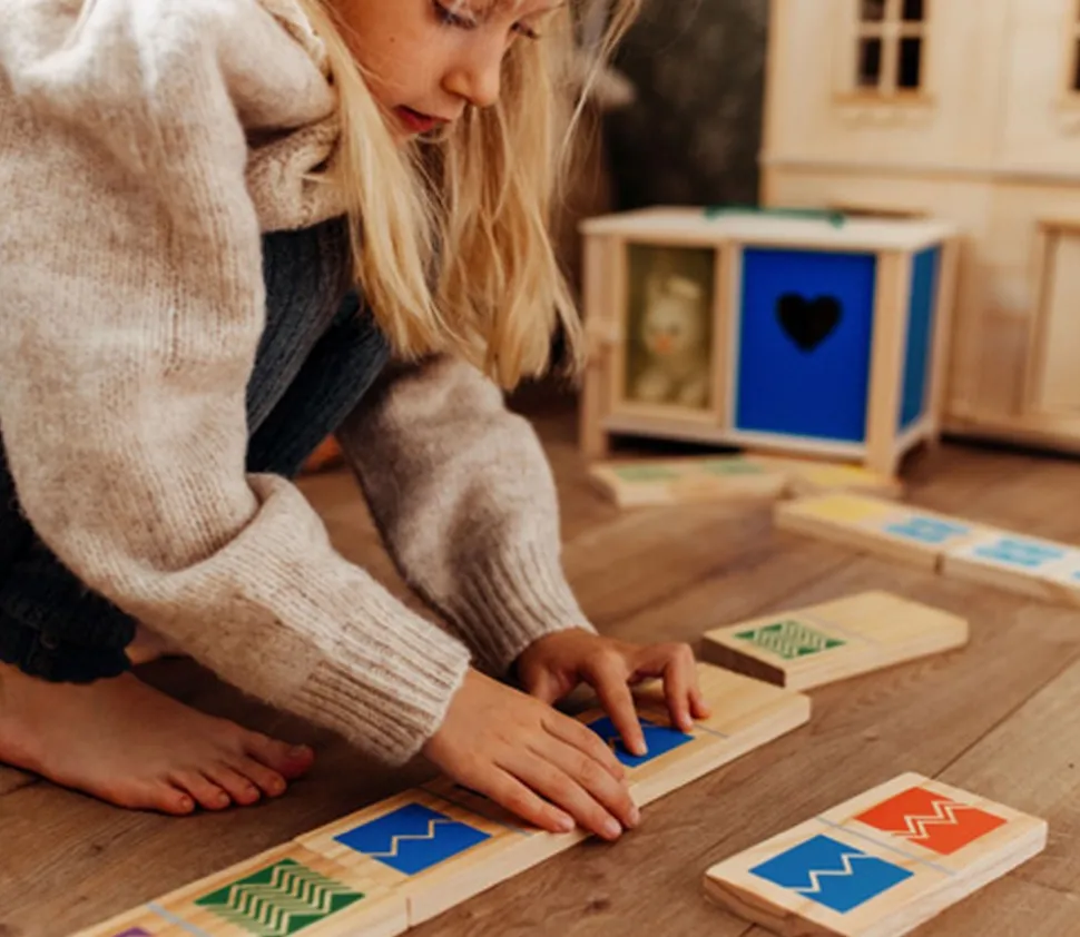 Domino géant XXL - en bois
