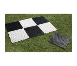 Echiquier géant XXL case 36 cm plateau échecs ou dame 2m80