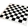 Echiquier tapis jeu pliable 51x51 cm noir / blanc