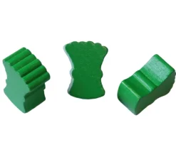 Epi herbe blé paille vert 17 x 14 x 10 mm