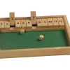 Fermez la boite jeu 12 clapets 31 cm shut the box