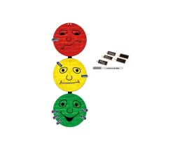 Feu tricolore comportement classe 94 x 30 cm