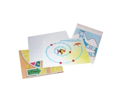 Feuille autocollante A4 blanche pour plateau de jeu et boite