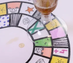 Feuille autocollante A4 transparente pour accessoires, plateaux, boites